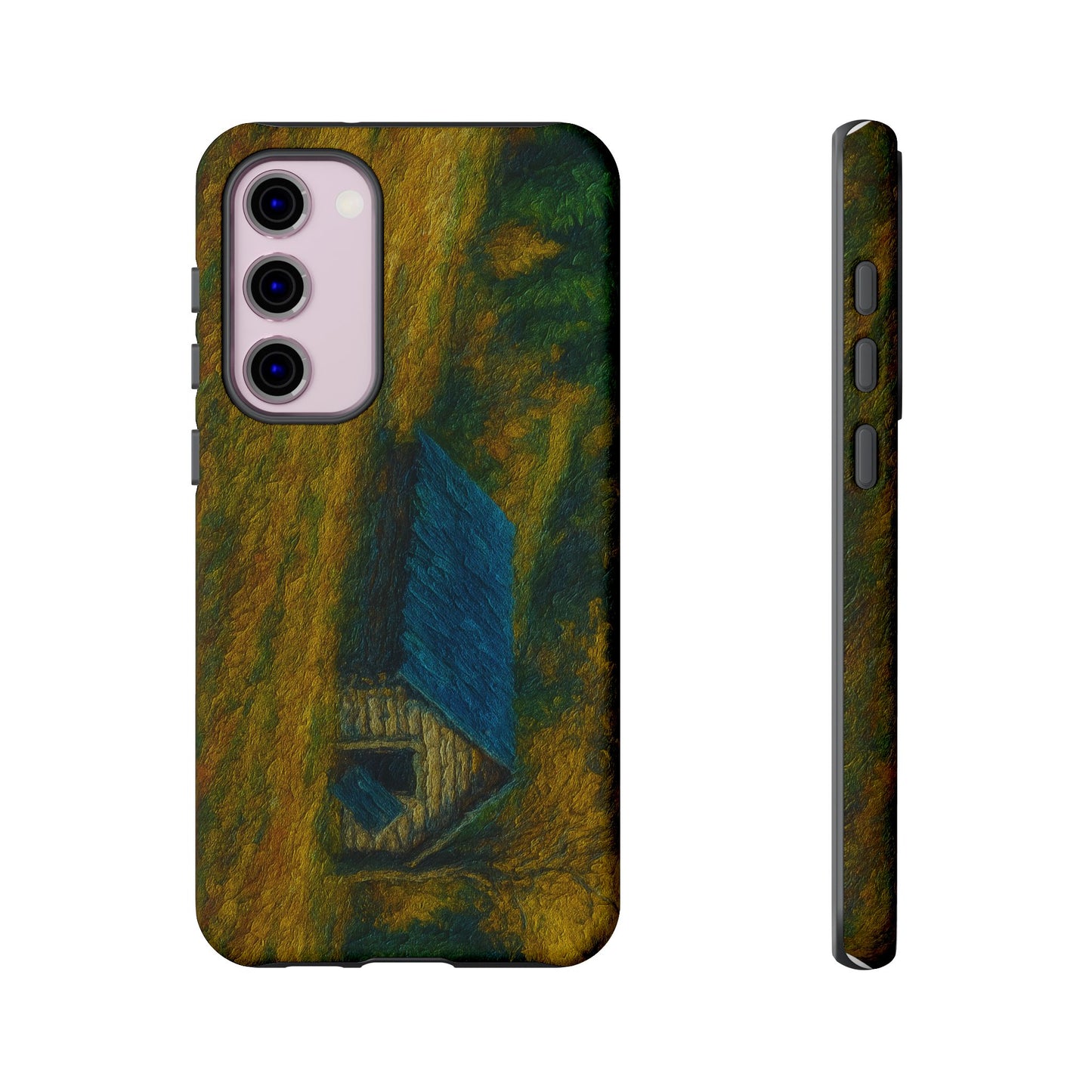 Artistic Phone Case by Tough Cases, Nature-Inspired Phone Protection, Unique Gift for Nature Lovers, Stylish Accessory, Fall Aesthetic - TRV