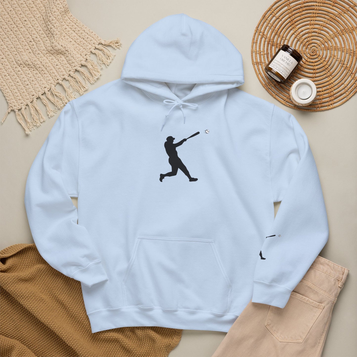 Baseball Lover's Unisex Hoodie - Perfect for Sports Fans, Gifts, Cozy Wear, Casual Style, All Seasons