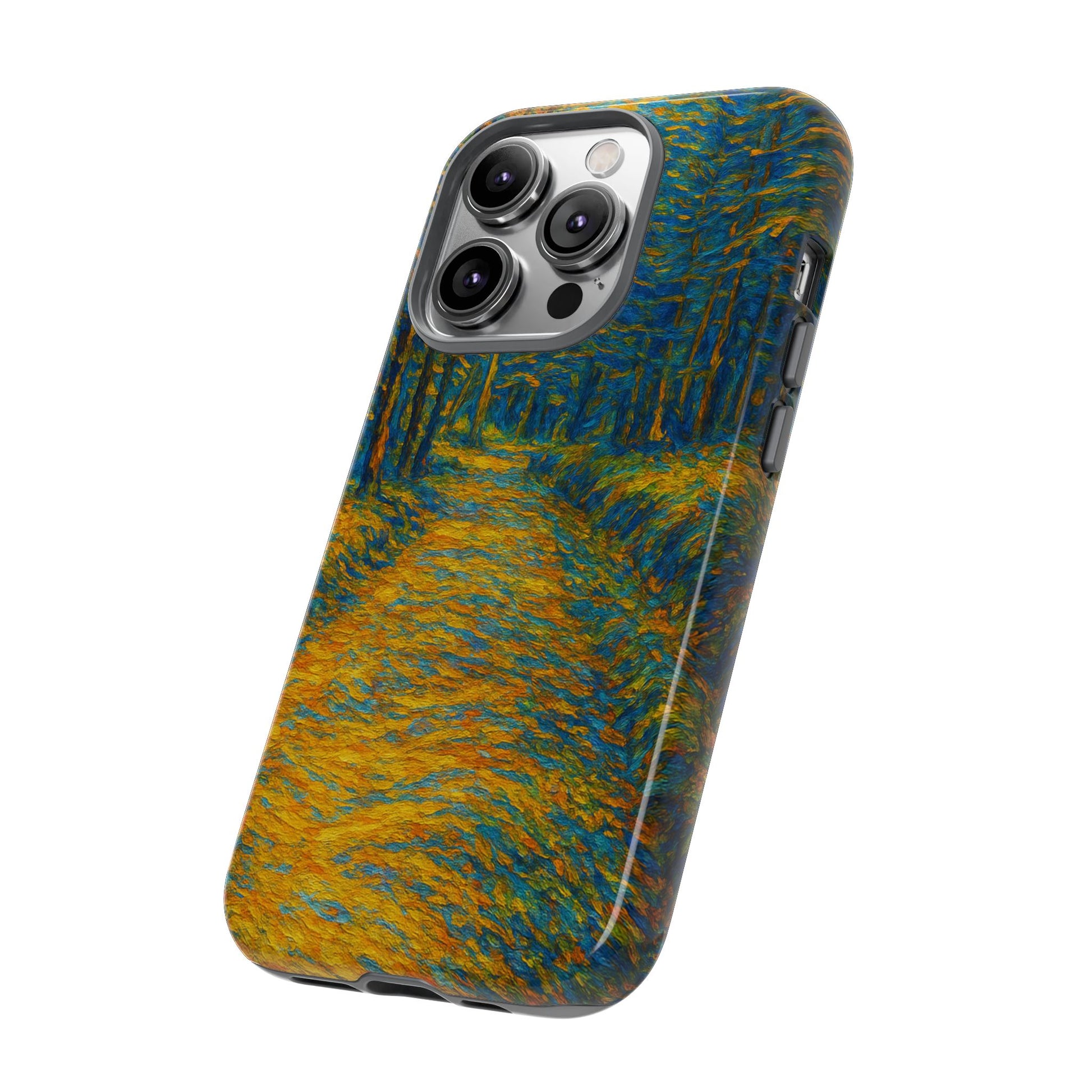 Artistic Phone Case for Nature Lovers, Tough Cases, Vibrant Design, Gift for Friends, Phone Accessories, Unique Artwork - TRV