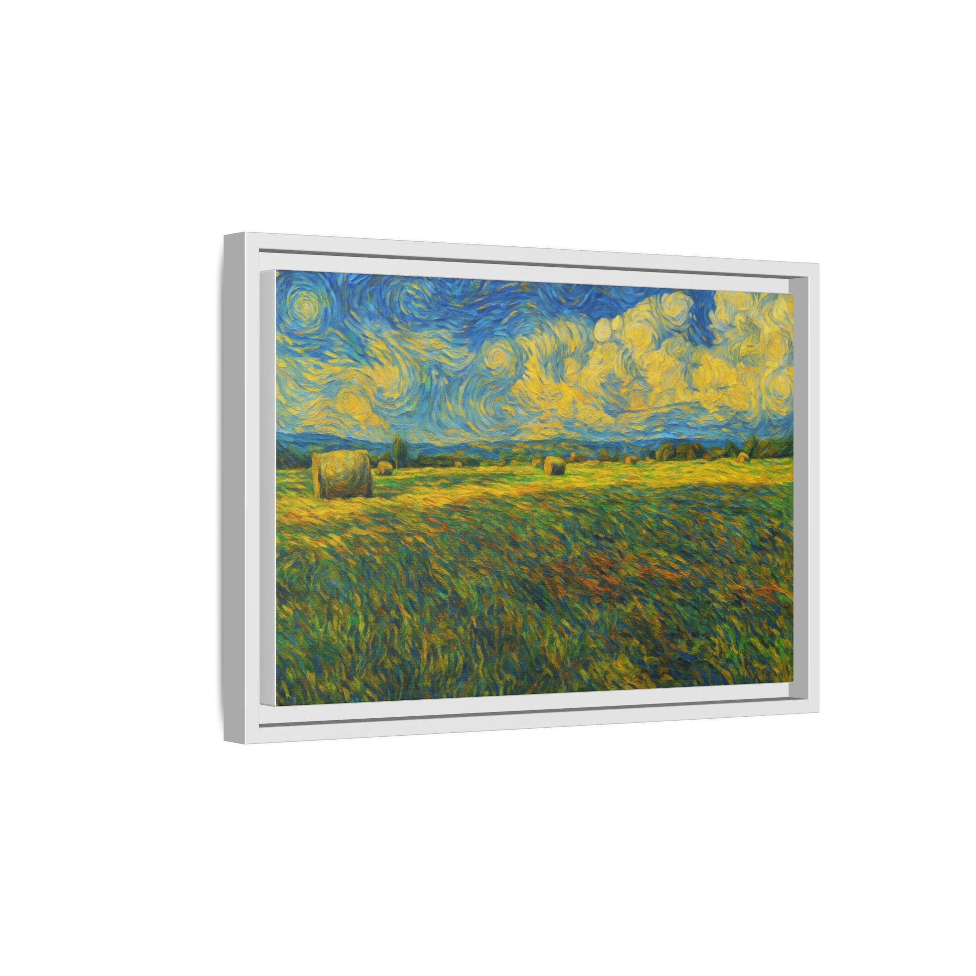 Landscape Matte Canvas, Framed (Multi-color) - TRV