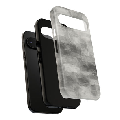 Stylish Phone Case for Tough Protection, Marble Grey Design, Customizable Gift for Her, Unisex Mobile Accessory, Birthday Present, [...] - TRV
