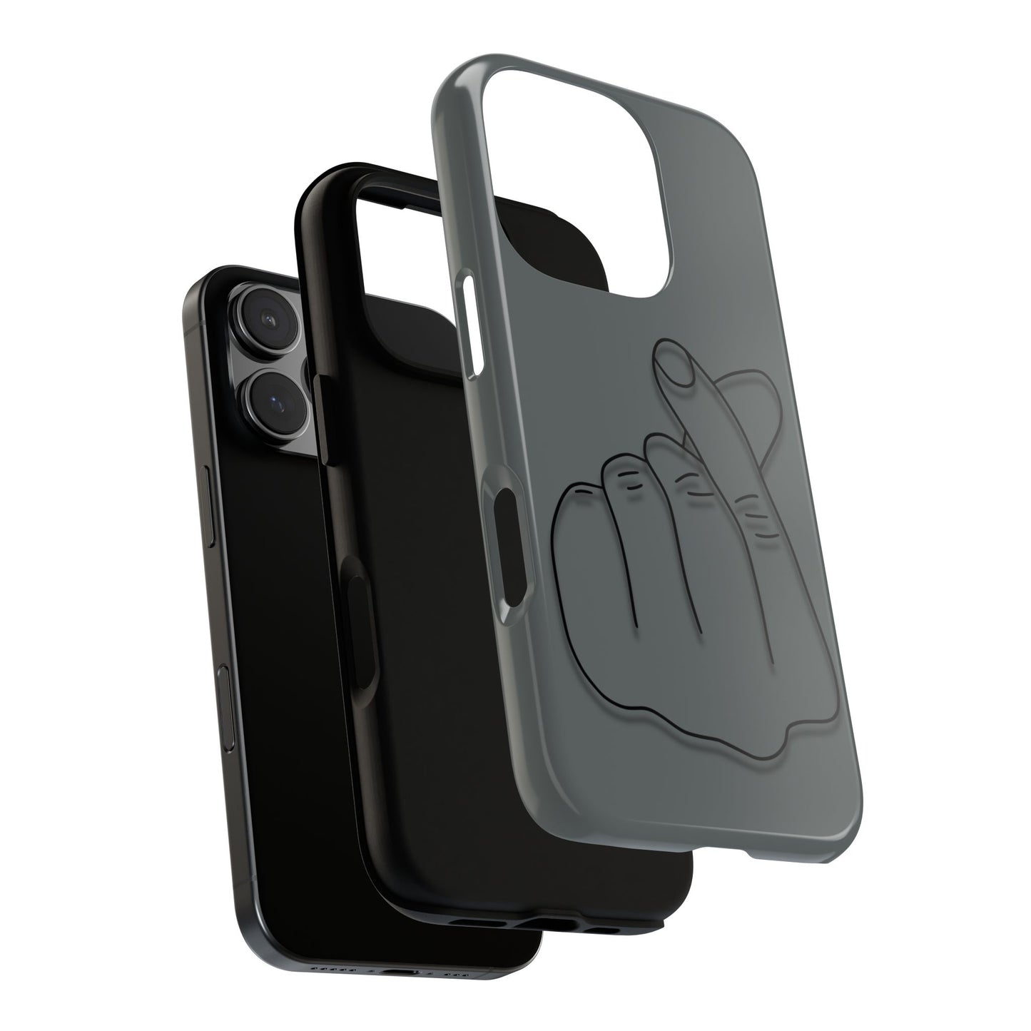 Funny Phone Case with Love Gesture - Tough Cases - TRV