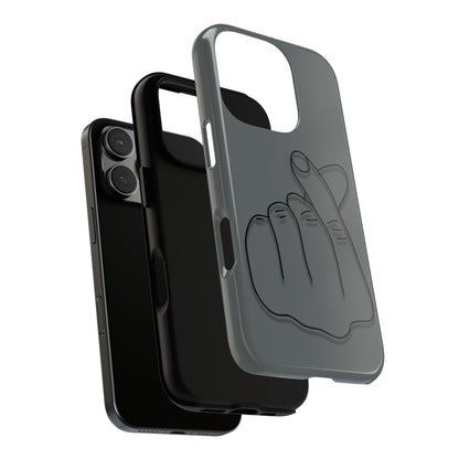 Funny Phone Case with Love Gesture - Tough Cases - TRV
