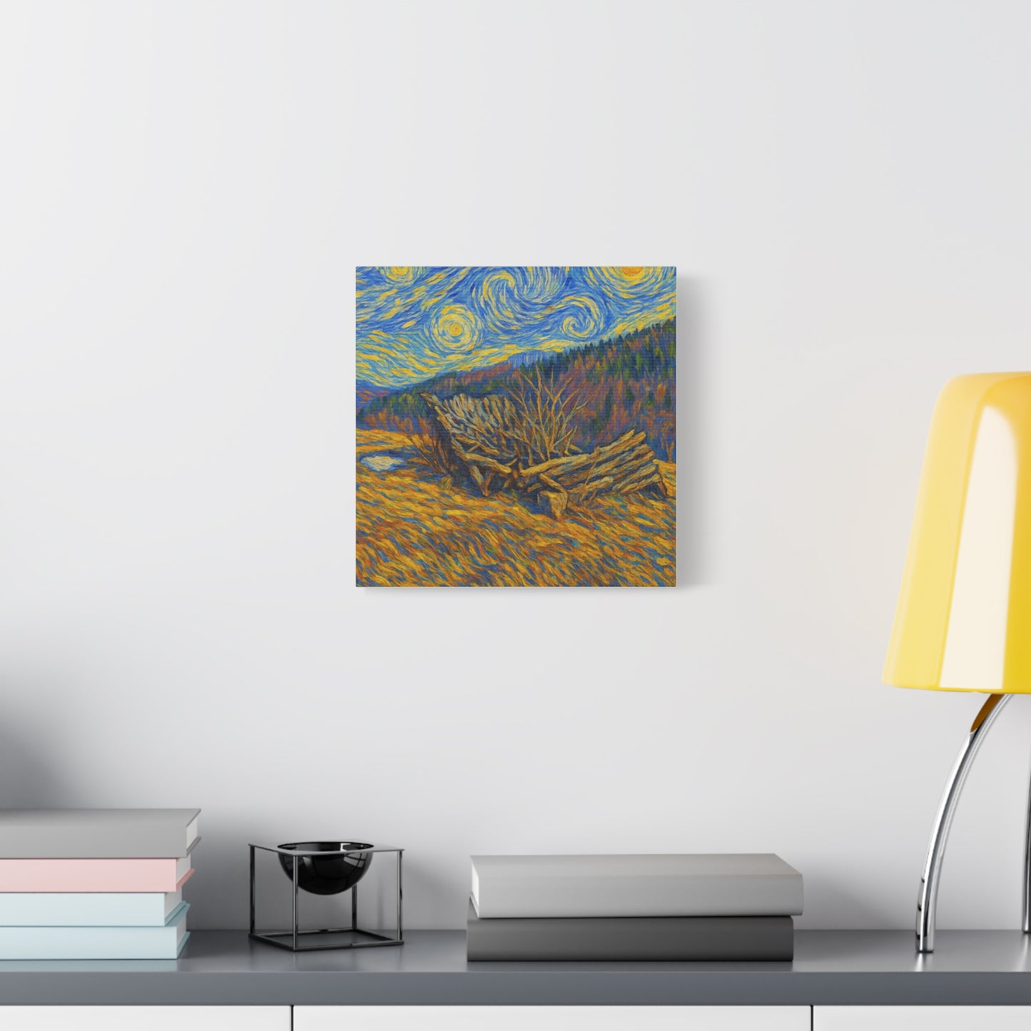 Artistic Van Gogh Style Canvas Wall Art, Nature Inspired Decor, Home Aesthetic, Gift for Art Lovers, Gallery Wall Piece, Living Room Decor, [...] - TRV