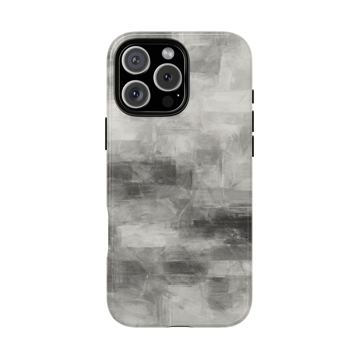 Stylish Phone Case for Tough Protection, Marble Grey Design, Customizable Gift for Her, Unisex Mobile Accessory, Birthday Present, [...] - TRV