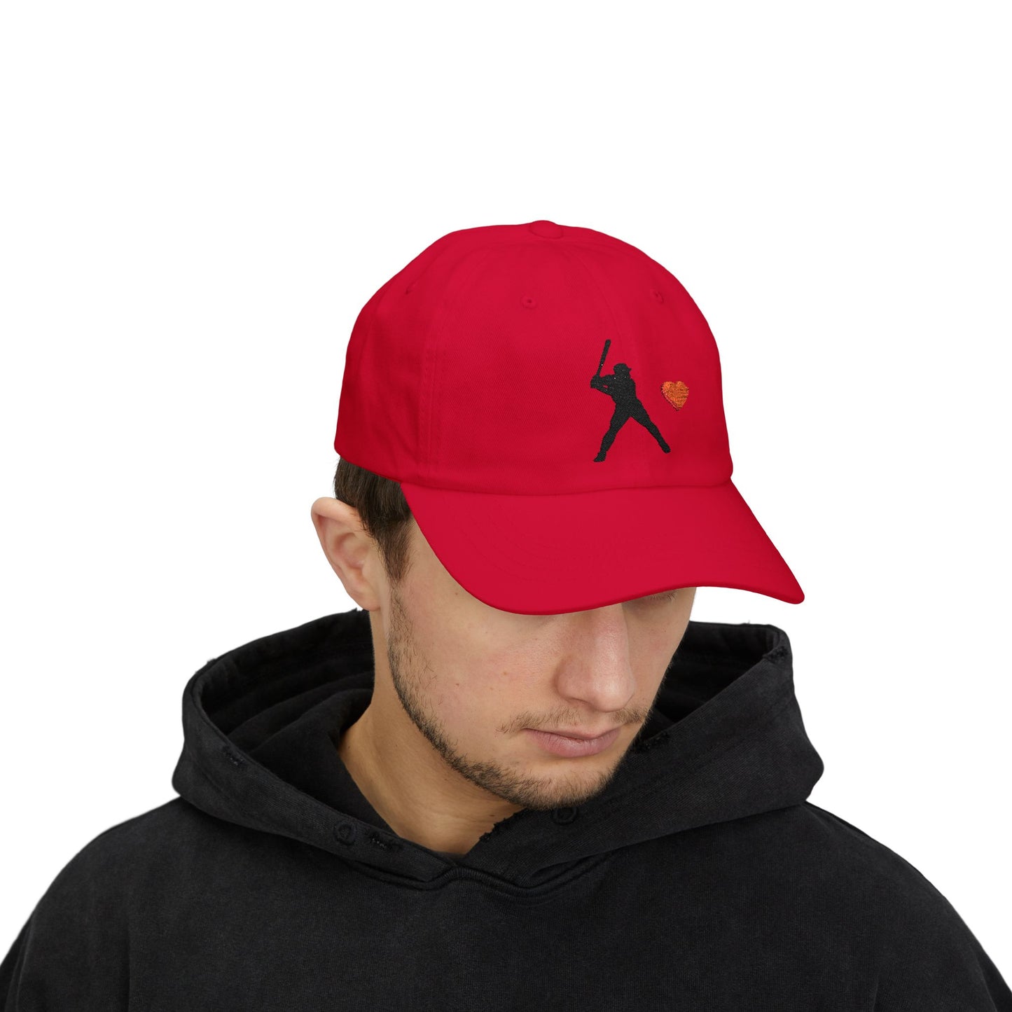 Baseball Love Dad Cap - Perfect Gift for Sports Dads, Father's Day, Casual Wear, Summer Style, Stylish Baseball Hat - TRV