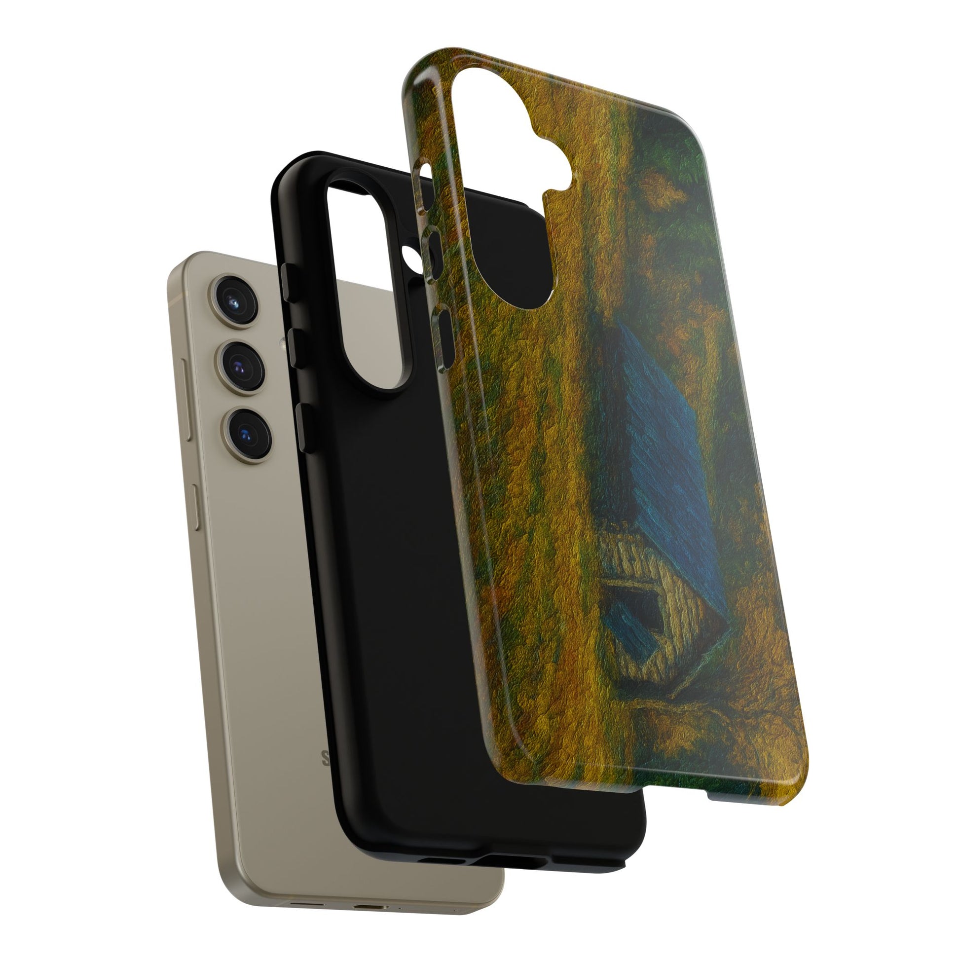 Artistic Phone Case by Tough Cases, Nature-Inspired Phone Protection, Unique Gift for Nature Lovers, Stylish Accessory, Fall Aesthetic - TRV
