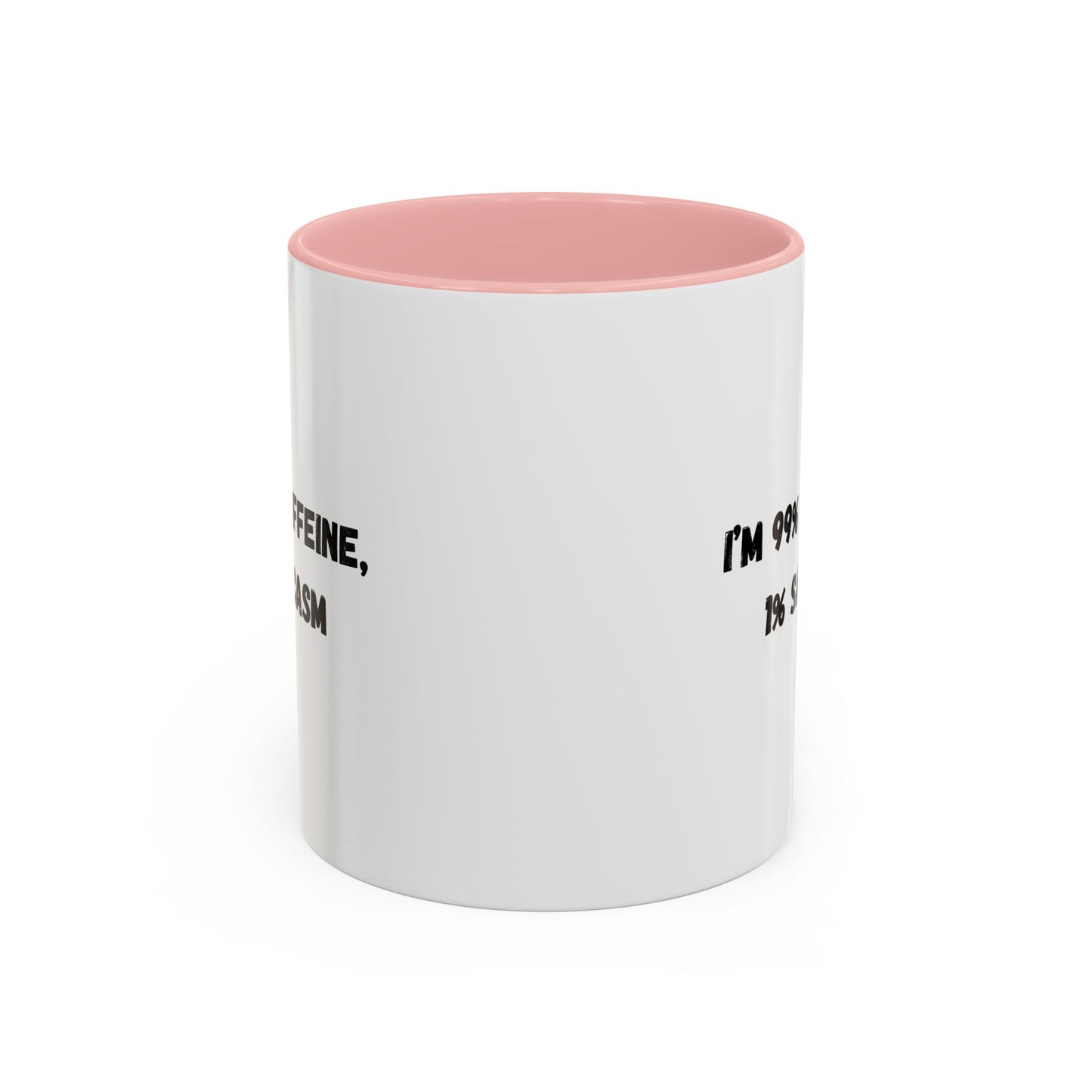 Sarcastic Coffee Mug - Funny Gift for Coffee Lovers, Black and White Accent Mug, Gift for Birthdays, Office Humor, Caffeine Enthusiasts