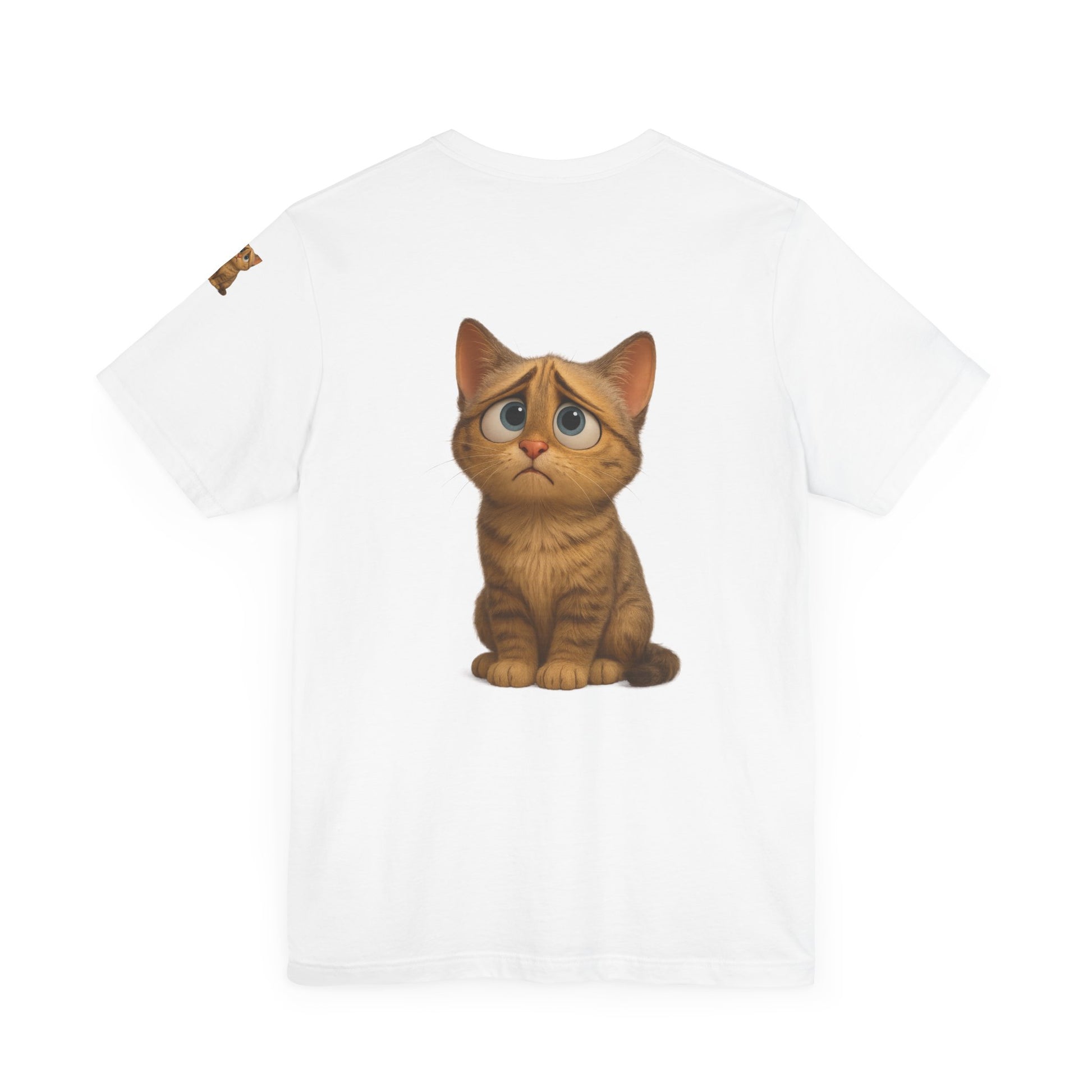 Adorable Cat Graphic Tee, Cute Pet Lover Shirt, Animal Lover Gift, Funny Cat Apparel, Birthday, Christmas, Everyday Use - TRV