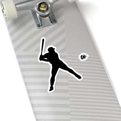 Baseball Kiss-Cut Stickers, Sports Decals, Laptop Stickers, Team Spirit Decor, Fun Gift for Athletes - TRV