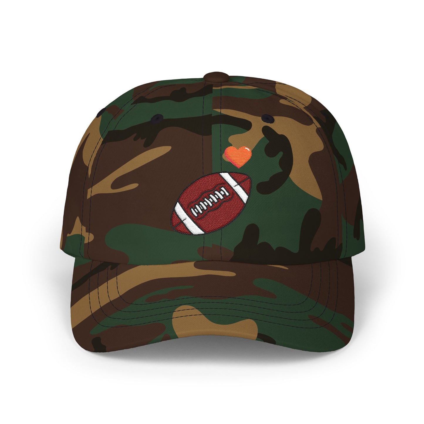 Cute Football Dad Cap, Father's Day Gift, Casual Style Hat, Sports Lover Accessory, Gift for Dad, Outdoor Activities - TRV