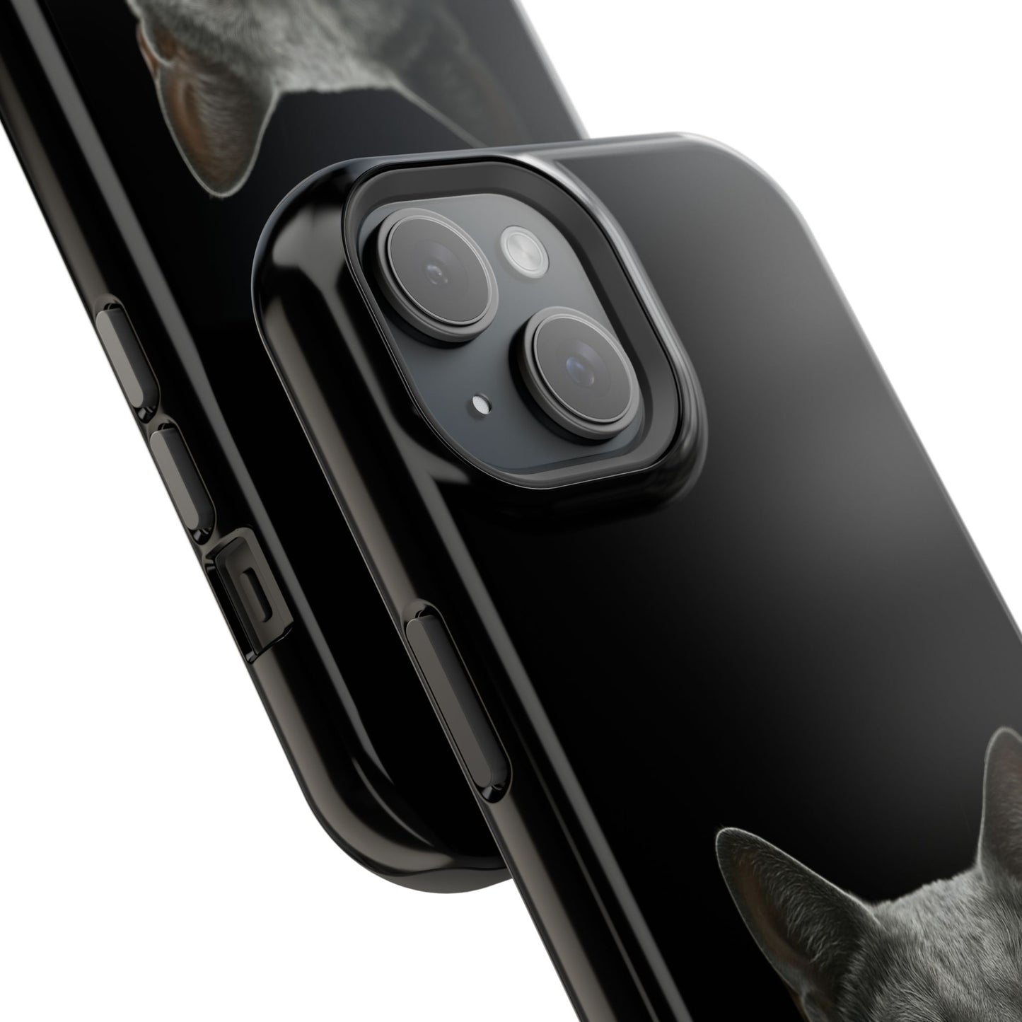 Russian Blue Cat Phone Case — Magnetic Impact-Resistant iPhone Cover