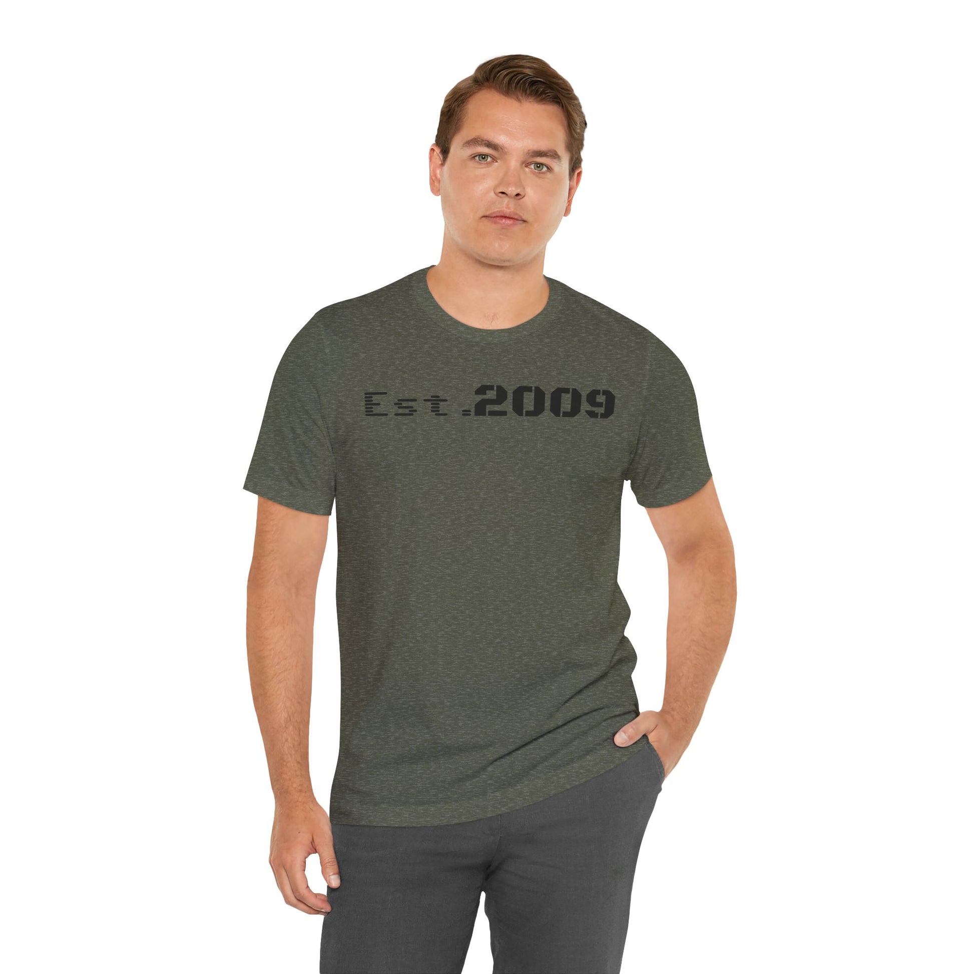 Established 2009 Unisex Tee - Casual Wear, Birthday Gift, Graduation Outfit, Anniversary Shirt, Personalized Fashion - TRV
