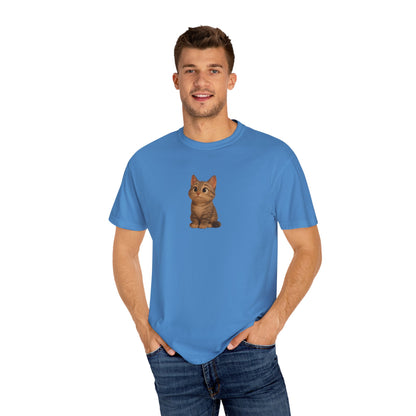 Cute Cat Graphic T-Shirt, Casual Wear, Cat Lover Gift, Everyday Tee, Animal Lover Apparel, Perfect for Birthdays & Holidays - TRV