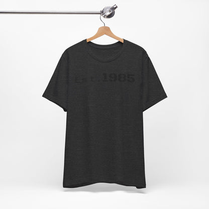 Est. 1985 Vintage Unisex Tee, Retro Birthday T-Shirt, Perfect Gift for 1980s Lovers, Casual Apparel, Timeless Style