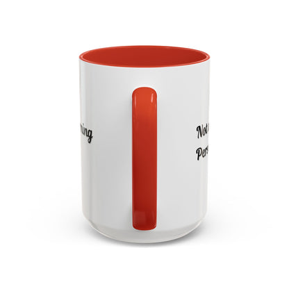 Not a Morning Person Coffee Mug - Funny Accent Mug for Coffee Lovers, 11/15oz