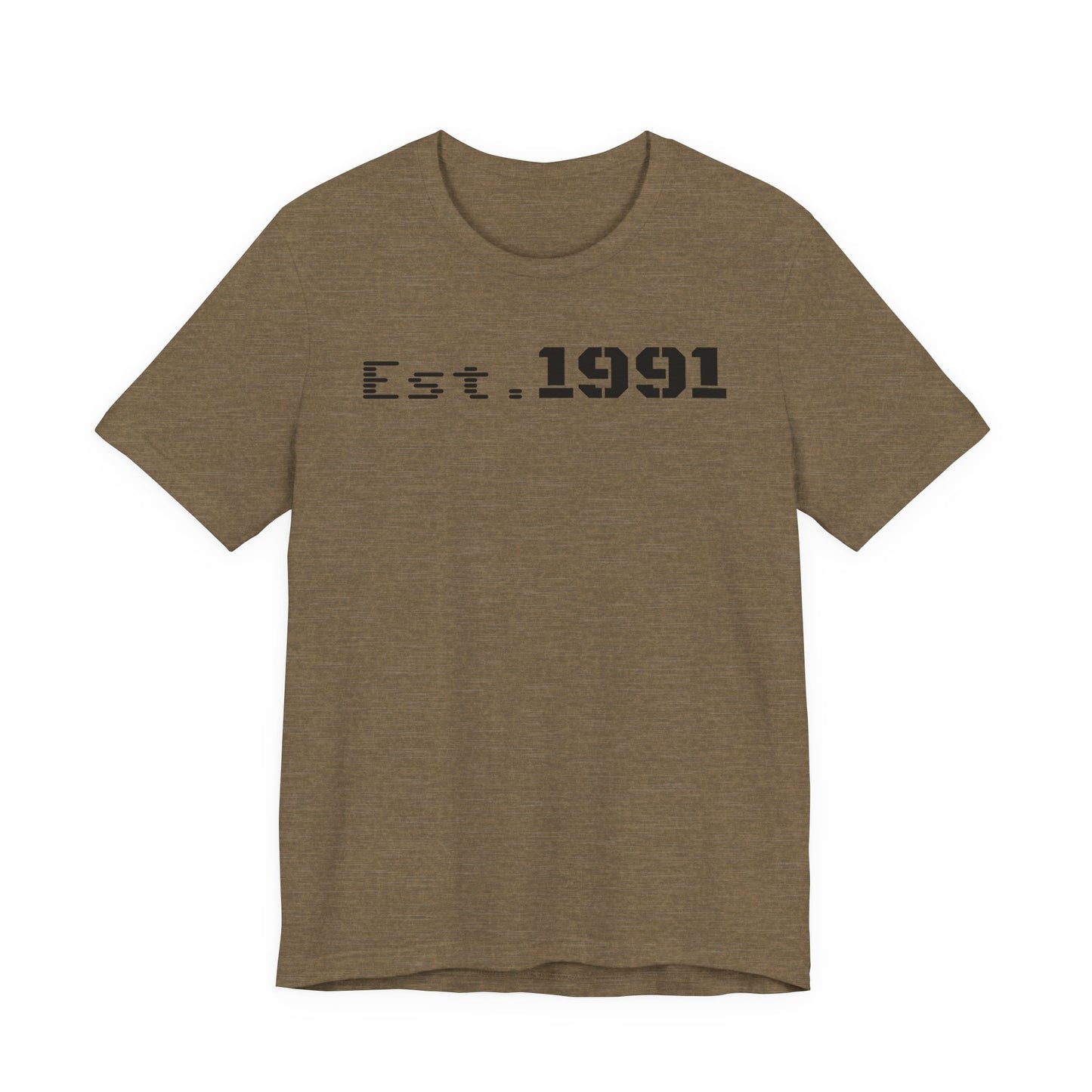 Established 1991 Unisex Jersey Tee | Vintage Anniversary Gift | Casual Wear, Birthday Shirt, Retro Style, Statement Tee, Gift for Him/Her - TRV