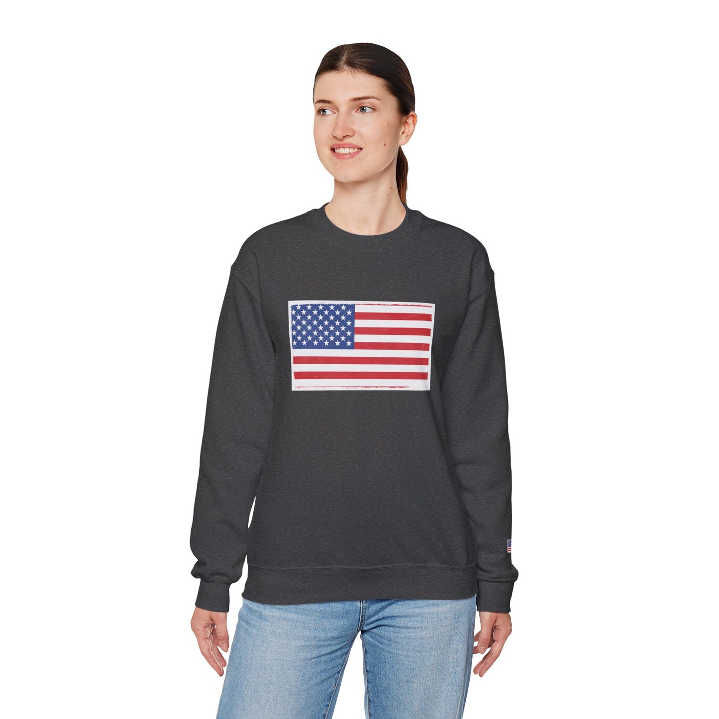 American Flag Unisex Crewneck Sweatshirt | Cozy Patriotic Sweater | Perfect for Independence Day, Casual Wear, Gifts for Him/Her, [...]