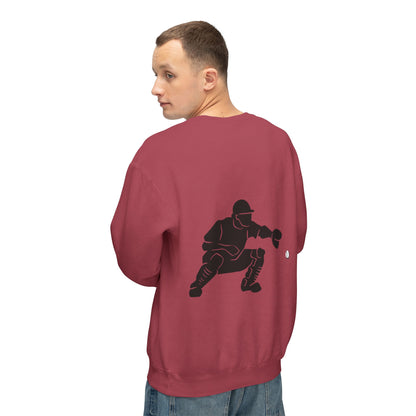 Baseball Catcher Unisex Sports Crewneck Sweatshirt - Perfect for Athletes & Casual Wear, Great for Game Days, Birthdays, Apparel for Fans