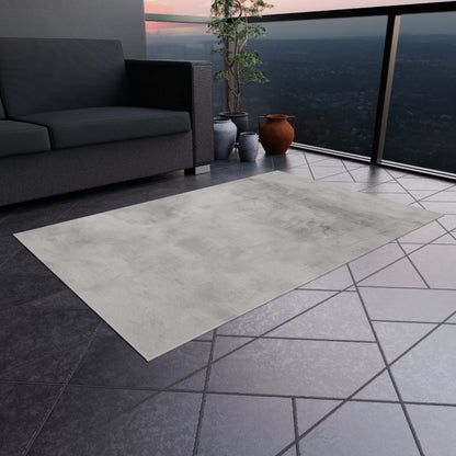 Stylish Outdoor Rug for Patios, Decks, and Gardens | Modern Gray Area Rug, Indoor-Outdoor Flooring, Home Decor - TRV