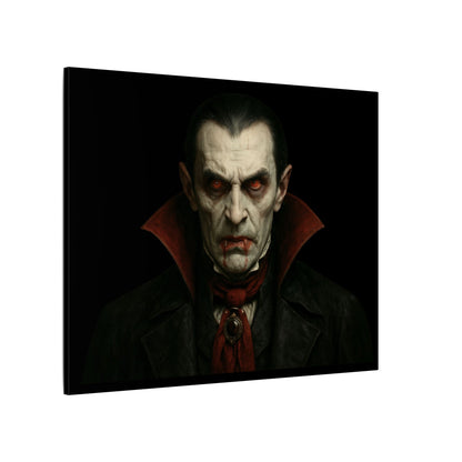 Vampire Portrait Canvas Wall Art – Gothic Dracula Print on Canvas