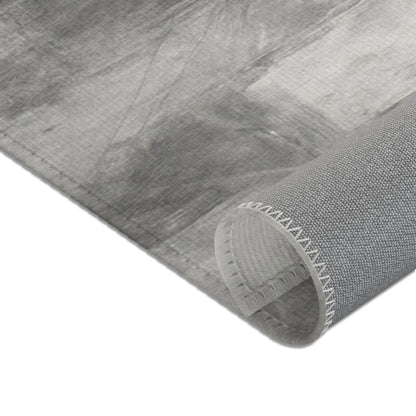 Modern Abstract Area Rug, Boho Home Decor, Soft Indoor Carpet, Living Room Textile, Neutral Tones for Minimalist Spaces - TRV