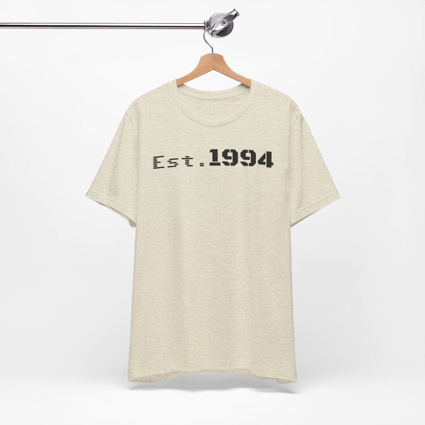 Est. 1994 Unisex Tee, Vintage Birthday Shirt, Nostalgic 90s Apparel, Perfect Gift for 30th Birthday, Casual Daily Wear - TRV