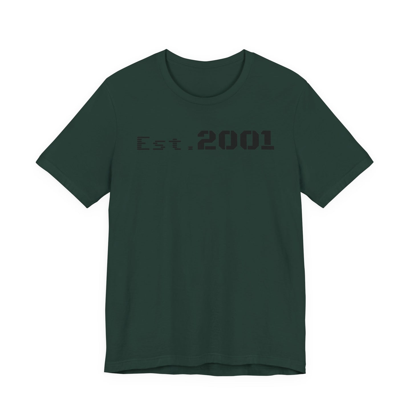 Est. 2001 Unisex Tee - Timeless Casual Wear, Birthday Gift, Nostalgic Fashion, Everyday Comfort, Trendy Streetwear