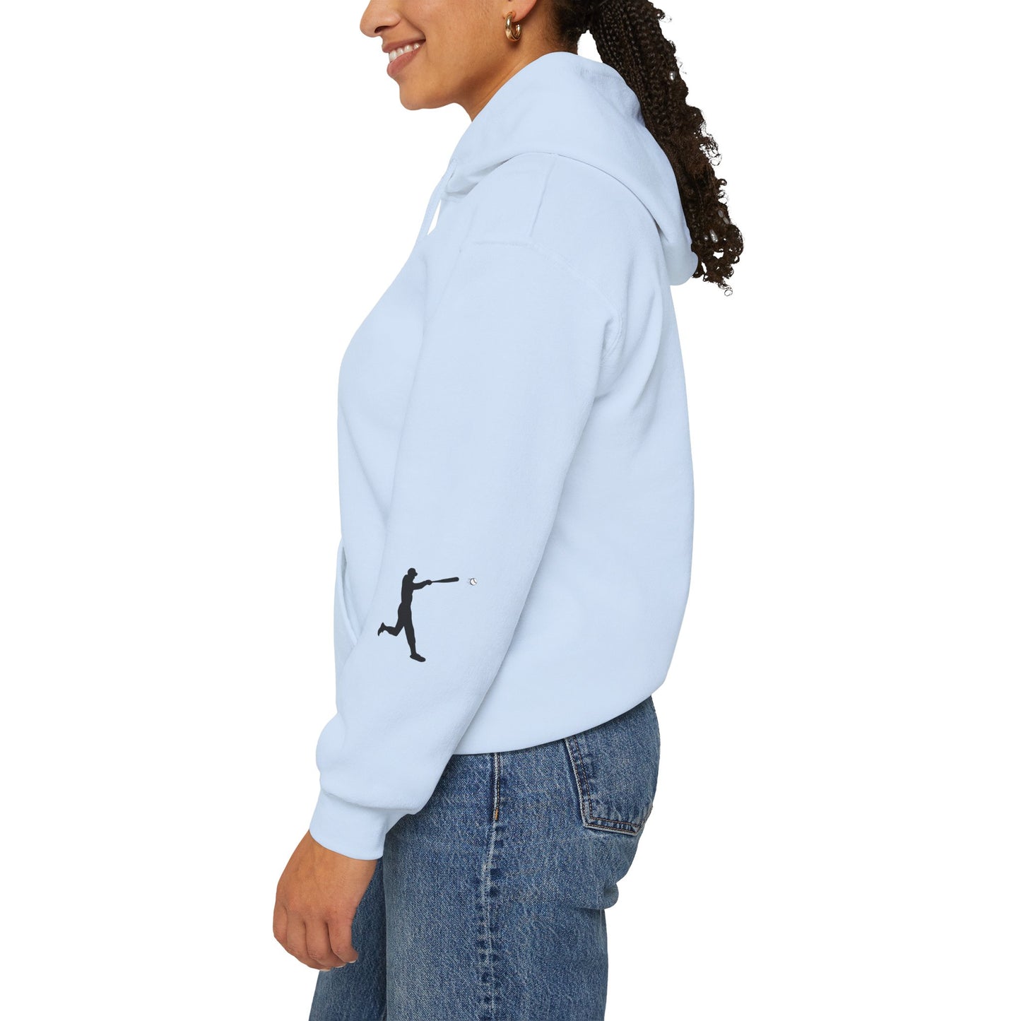 Baseball Swing Unisex Hoodie - Perfect Gift for Athletes, Sports Enthusiasts, Cozy Layer for Cool Days, Great for Team Spirit - TRV