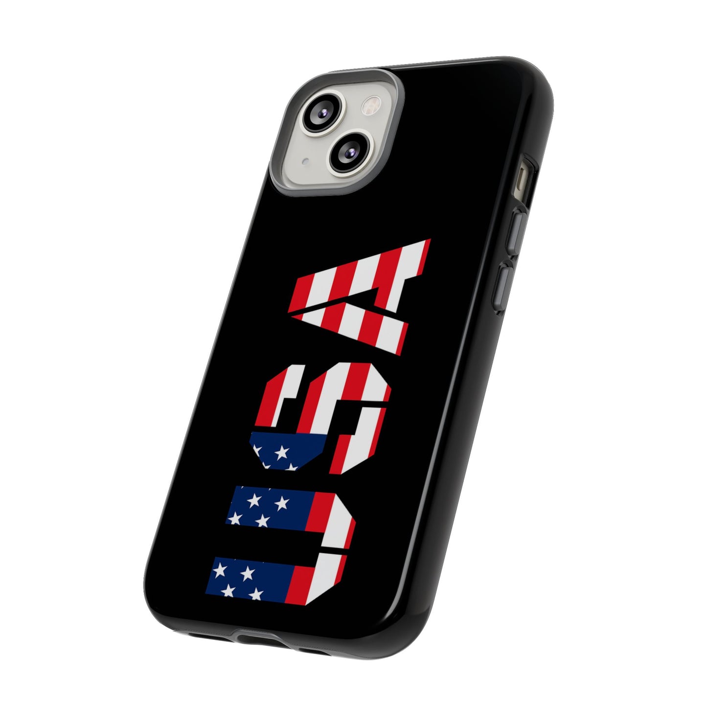 USA Flag Phone Case, Tough Phone Cover, Patriotic Gift, Independence Day Accessory, American Pride Mobile Case - TRV