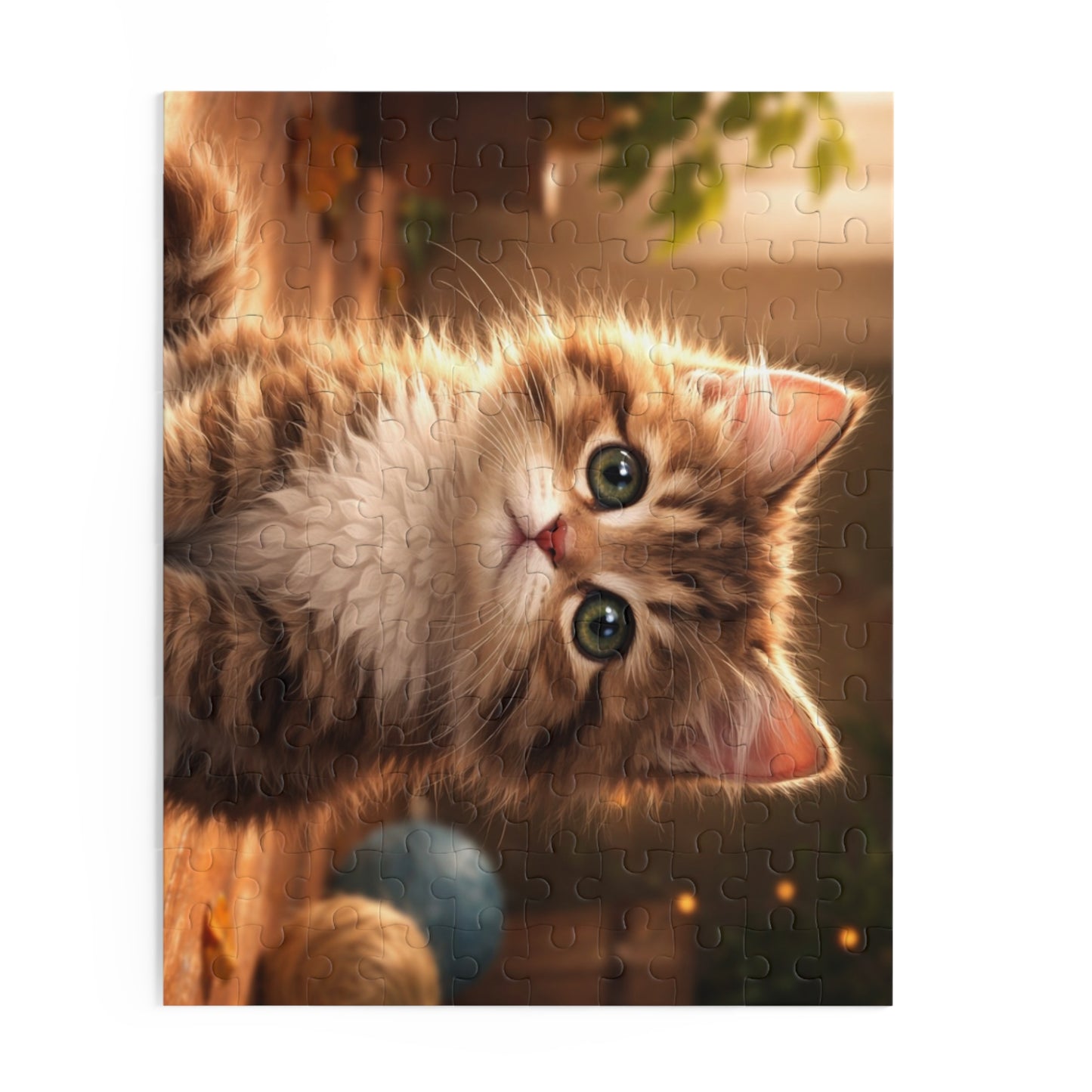 Adorable Tabby Kitten Puzzle