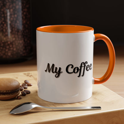 Personalized Coffee Mug, Custom Accent Cups for Coffee Lovers - 11oz & 15oz, Gift for Him or Her, Ceramic Tea Cup with Name, Kitchen