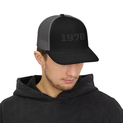 Custom Embroidered Snapback Trucker Cap | Birthday Gift, Fashion Accessory, Casual Wear, Unisex Gift, Vintage Style Hat - TRV