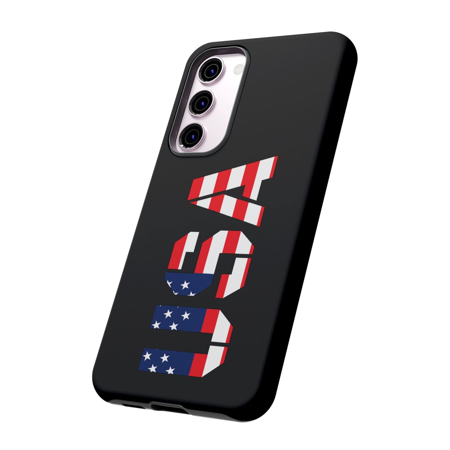 USA Flag Phone Case, Tough Phone Cover, Patriotic Gift, Independence Day Accessory, American Pride Mobile Case - TRV