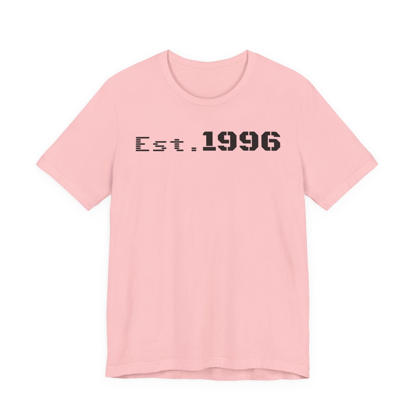 Established 1996 Unisex T-Shirt, Vintage Year Tee, Birth Year Gift, Casual Fashion, Personalized Graphic Tee - TRV
