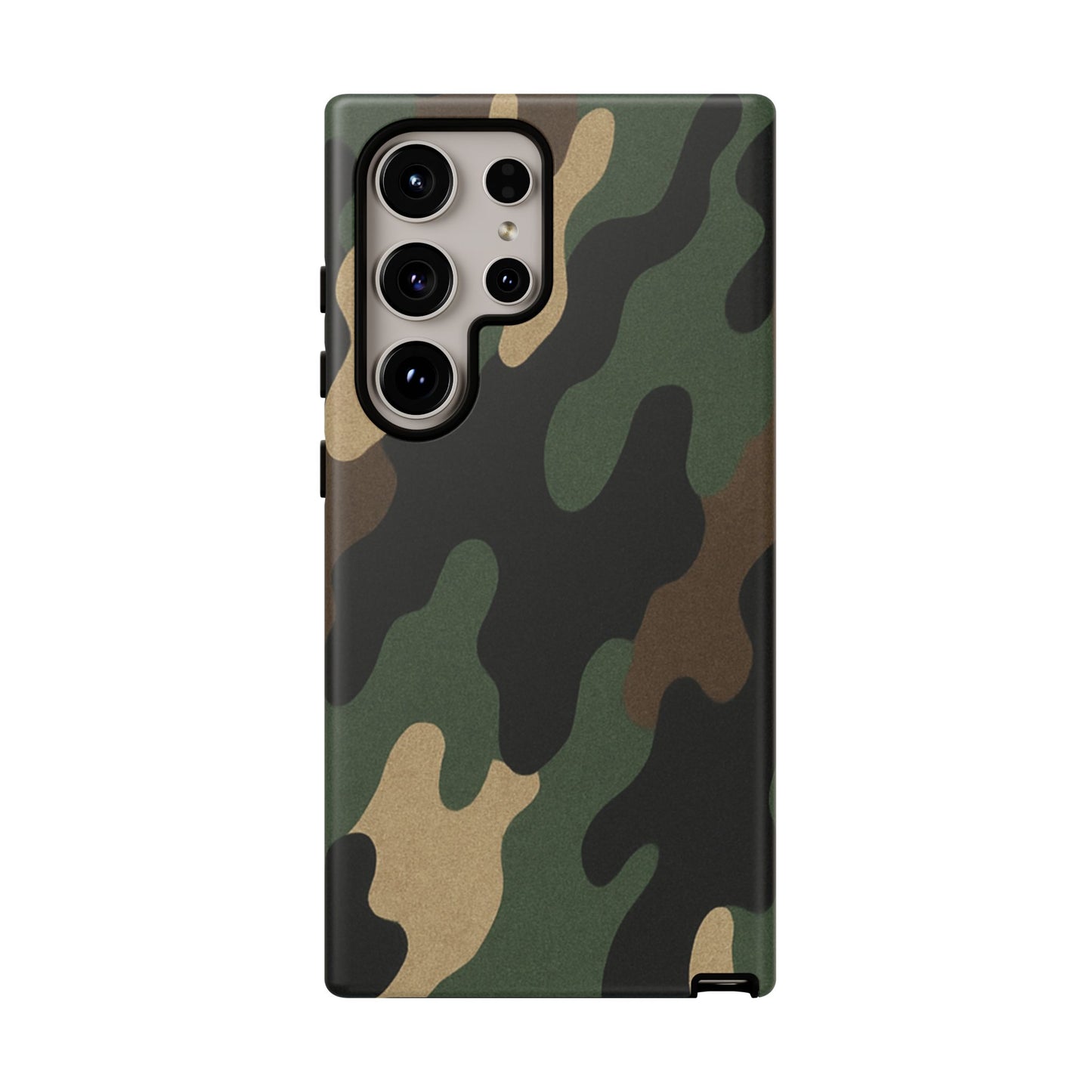 Camouflage Phone Case, Tough Phone Cover, Military Style Accessory, Protective Case for Men, Gifts for Soldiers - TRV