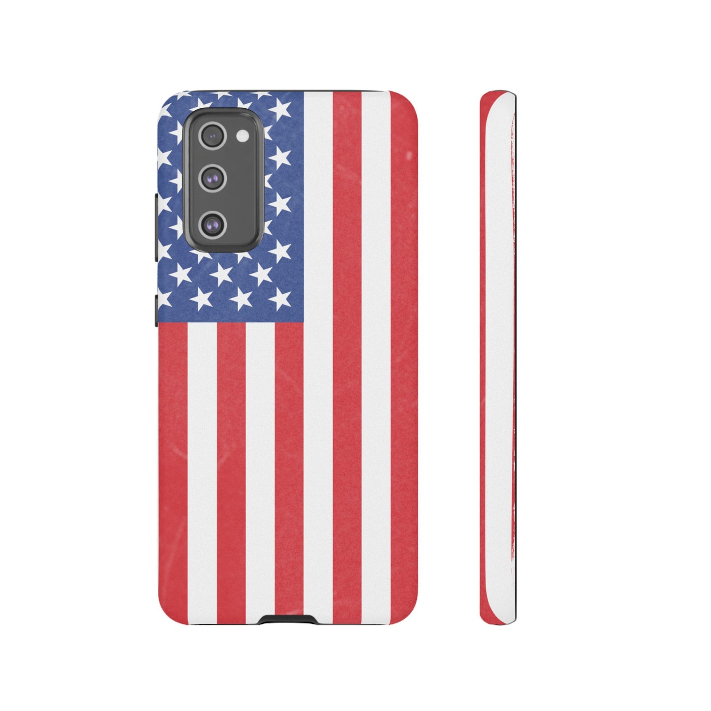 American Flag Phone Case - Patriotic Cell Cover, Tough Cases, USA Pride, Independence Day Gift, Veteran's Day, Phone Protection - TRV
