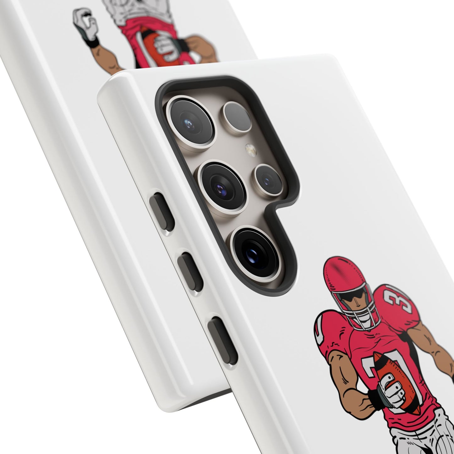 Football Player Tough Case, Sports Phone Cover, Athlete Gift, Tough Phone Case, Fall Sports, Football Lover's Accessory - TRV