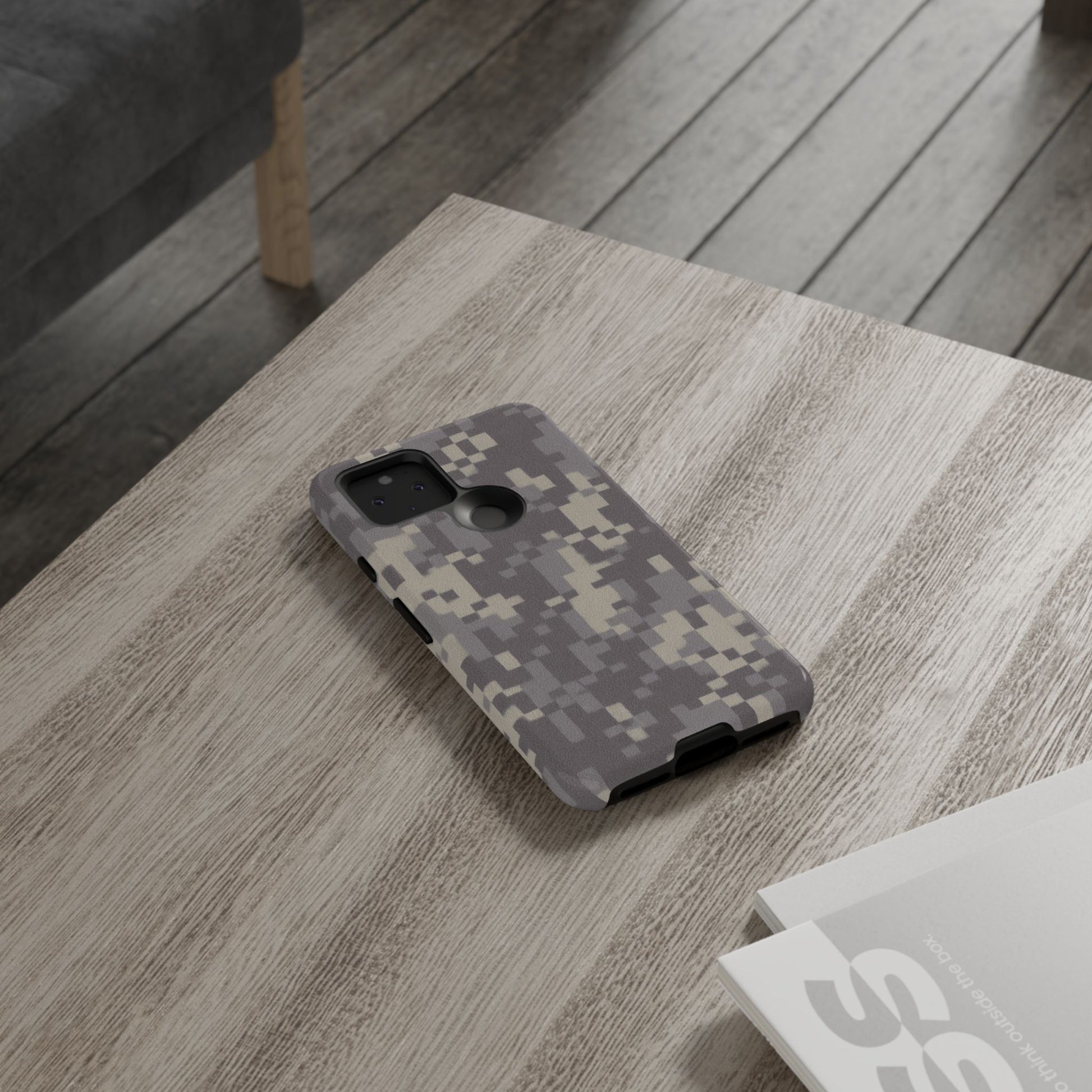 Camouflage Phone Case, Military Style Cover, Tough Phone Protection, Durable Phone Accessory, Gift for Veterans, Outdoor Enthusiasts - TRV