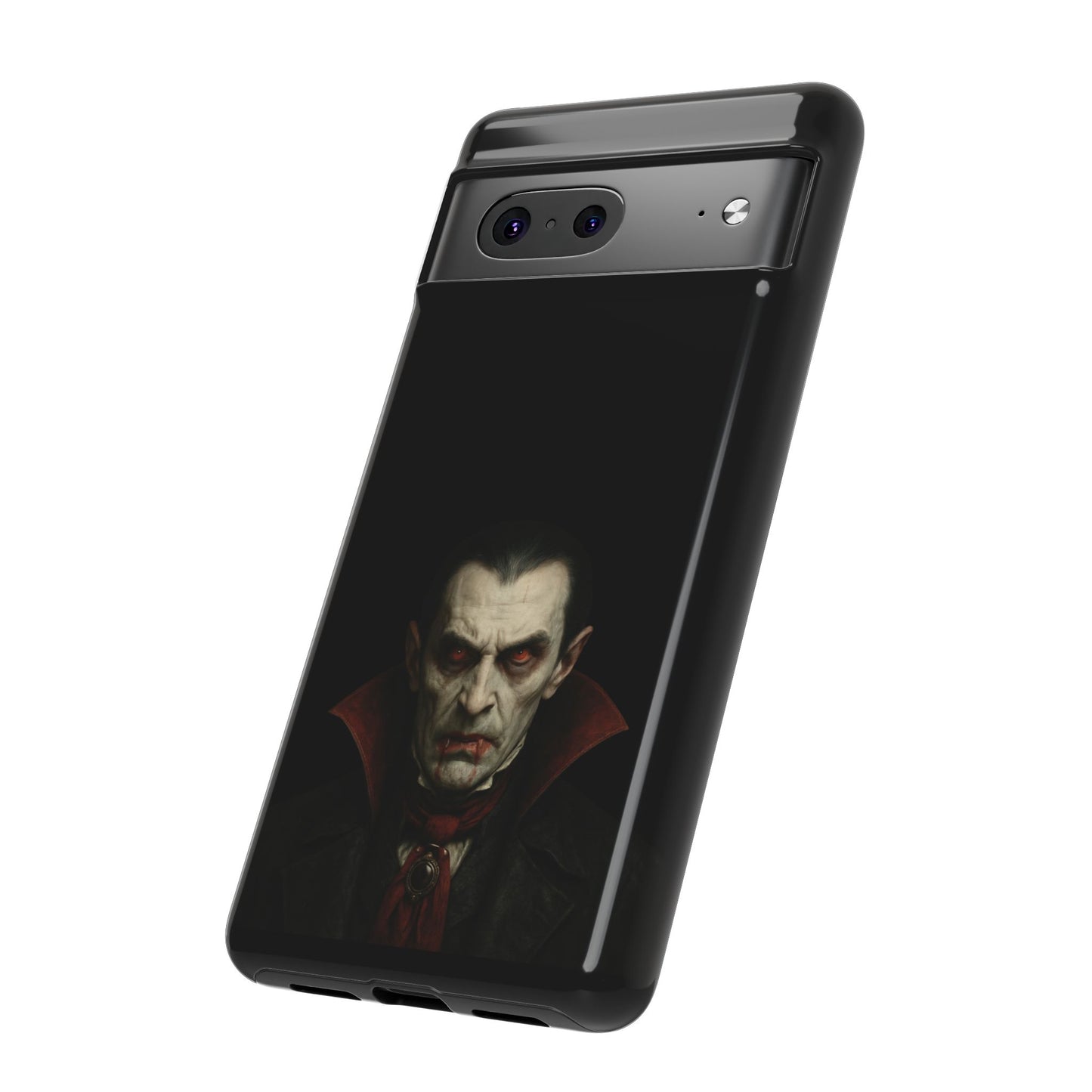 Vampire Phone Case - Tough Cases for Halloween, Gothic Decor, Gifts for Horror Fans, Spooky Accessories, Unique Cellphone Cover - TRV
