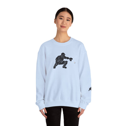 Baseball Catcher Crewneck Sweatshirt | Unisex Sports Apparel | Perfect for Game Days, Gifts, and Casual Wear | Baseball Lover's Gift - TRV