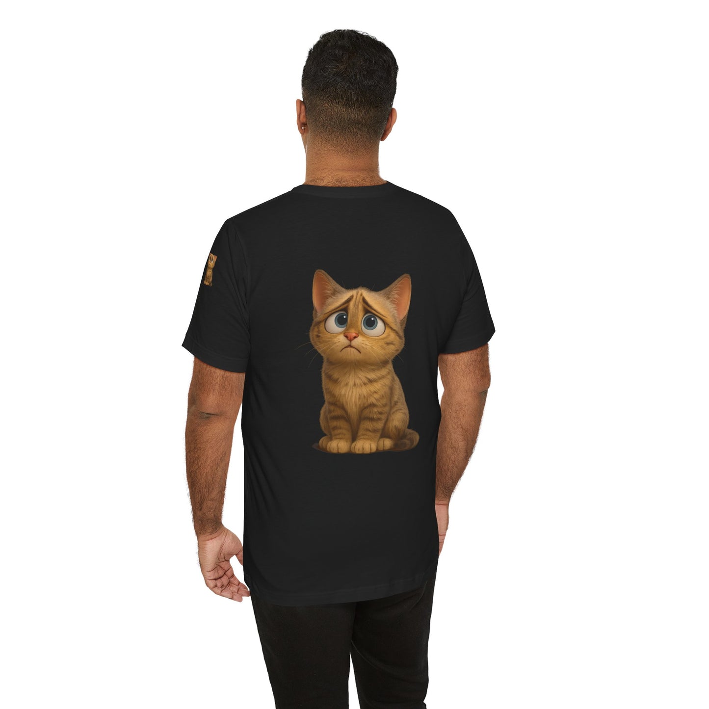 Adorable Cat Graphic Tee, Cute Pet Lover Shirt, Animal Lover Gift, Funny Cat Apparel, Birthday, Christmas, Everyday Use - TRV