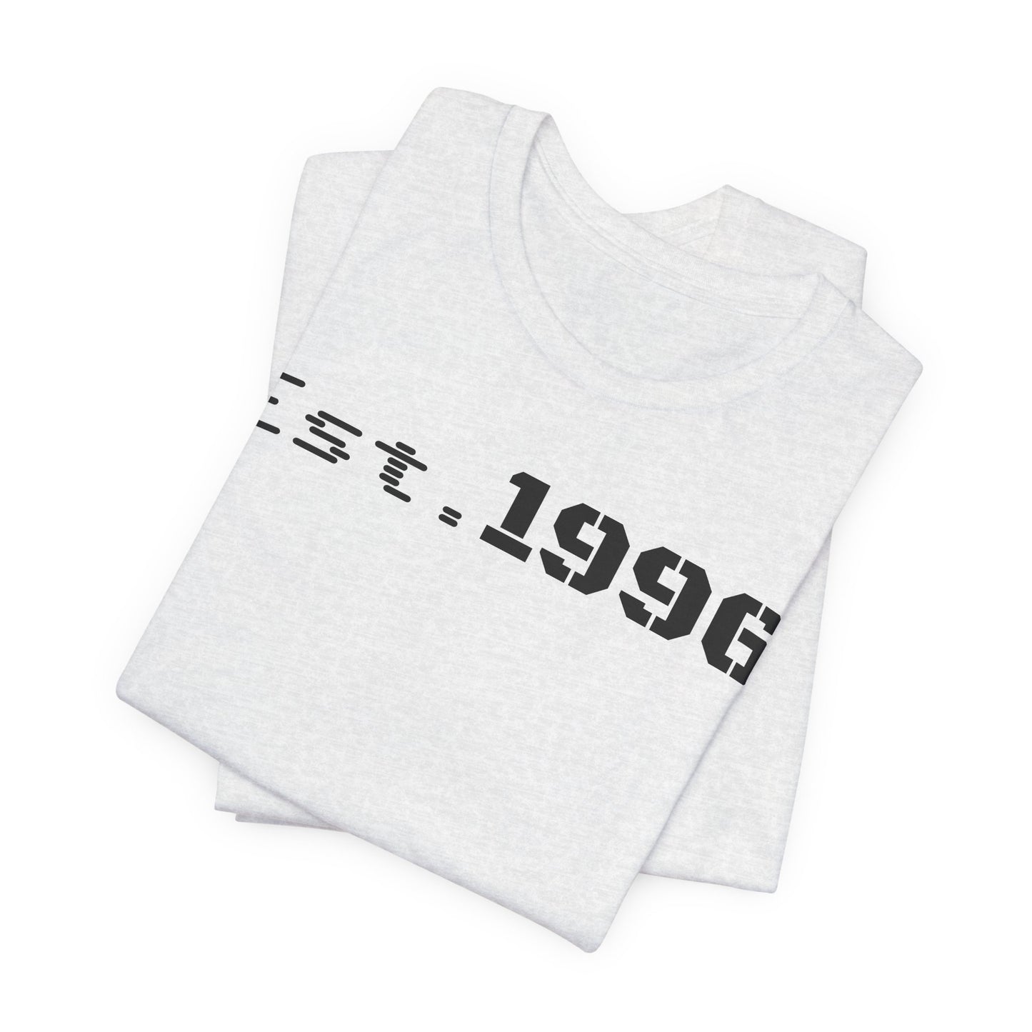 Established 1996 Unisex T-Shirt, Vintage Year Tee, Birth Year Gift, Casual Fashion, Personalized Graphic Tee - TRV