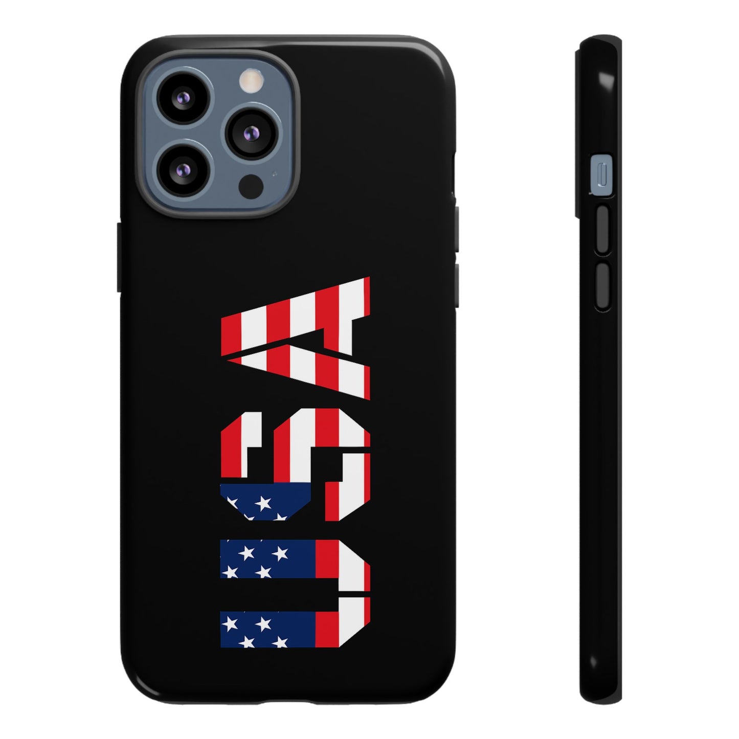 USA Flag Phone Case, Tough Phone Cover, Patriotic Gift, Independence Day Accessory, American Pride Mobile Case - TRV