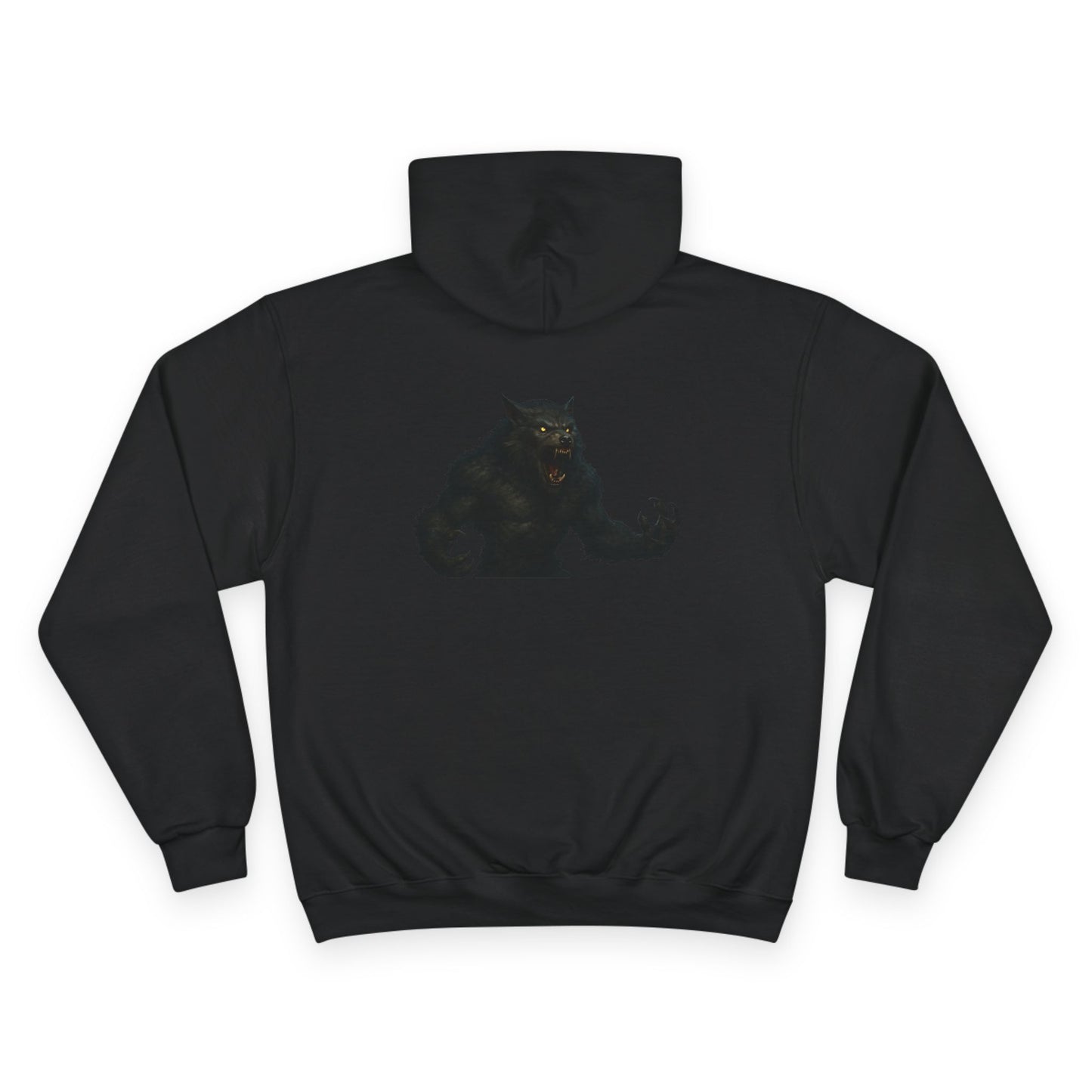 Werewolf Champion Hoodie - Edgy Graphic Sweatshirt for Gamers, Perfect for Gifts, Casual Wear, Fall Fashion, Anime Lovers