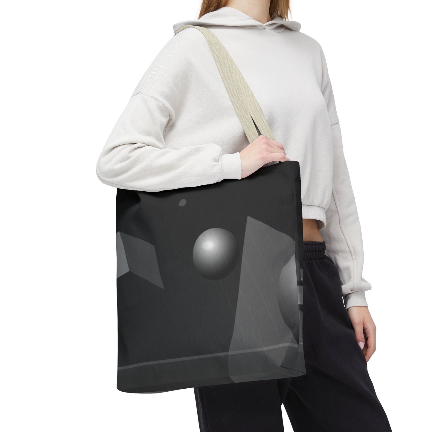 Abstract Monochrome Orb | Tote Bag