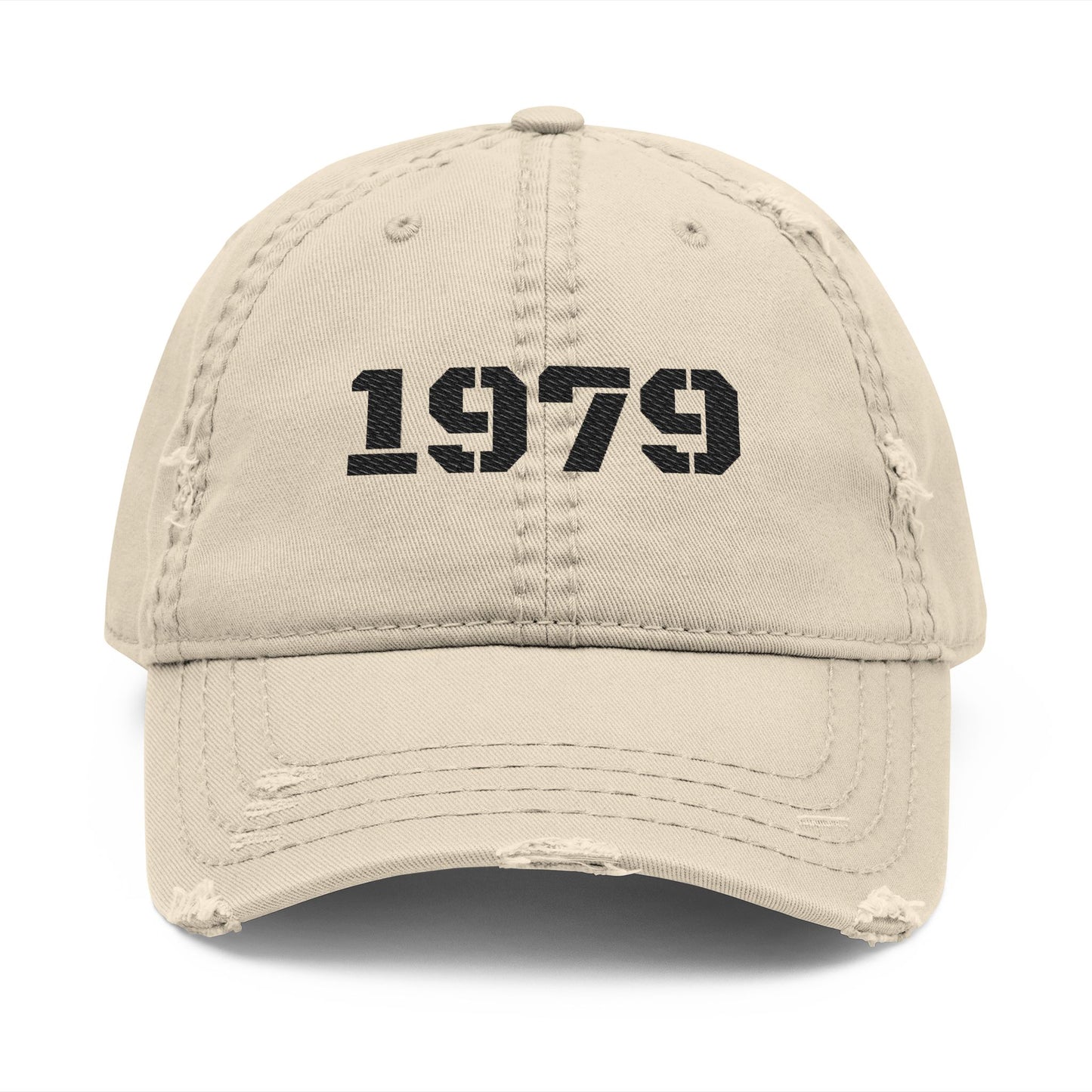 Vintage Distressed Dad Hat, 1979 Cap, Embroidered Baseball Cap, Gift for Dad, Casual Outfit Accessory, Summer Hat - TRV