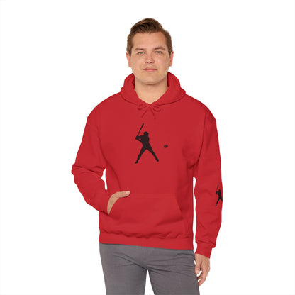 Baseball Themed Unisex Hoodie, Streetwear, Sports Fan Sweatshirt, Gift for Athletes, Casual Wear, Fall Fashion - TRV