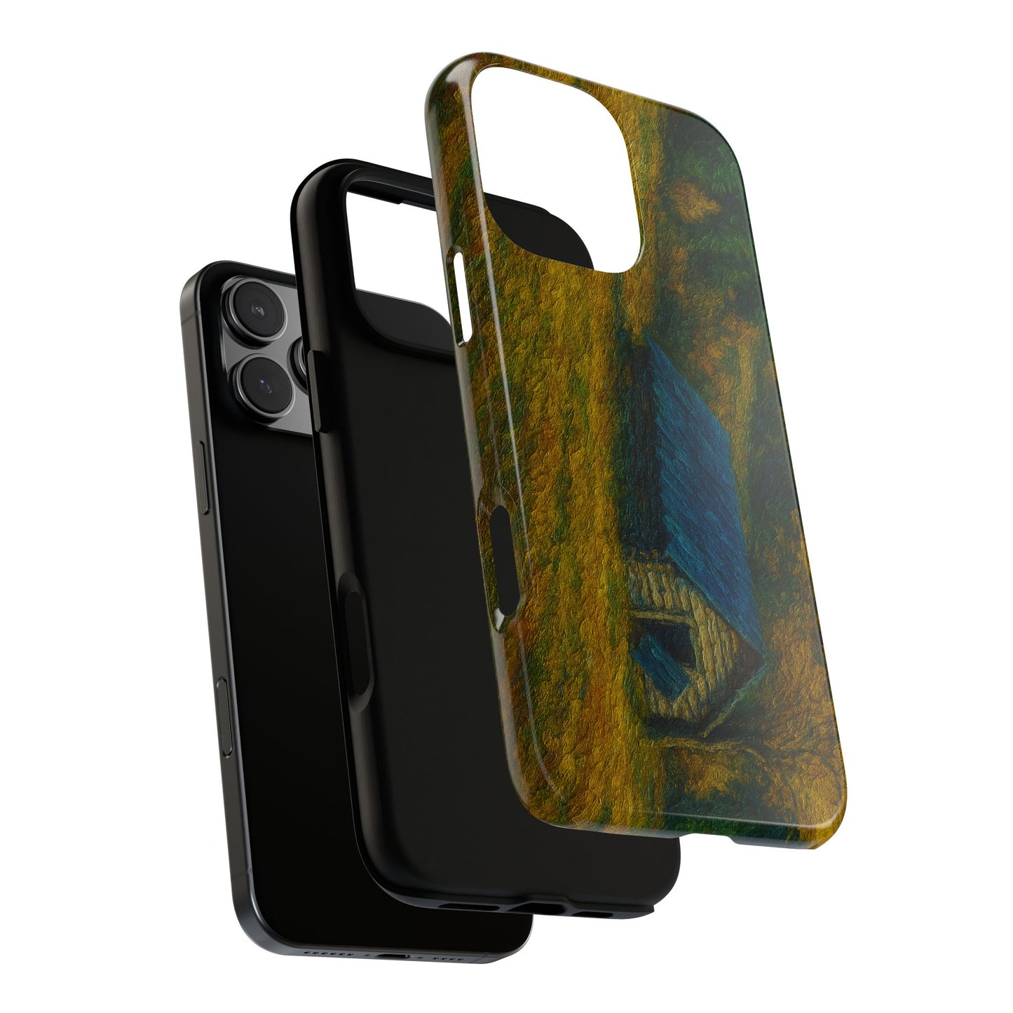 Artistic Phone Case by Tough Cases, Nature-Inspired Phone Protection, Unique Gift for Nature Lovers, Stylish Accessory, Fall Aesthetic - TRV