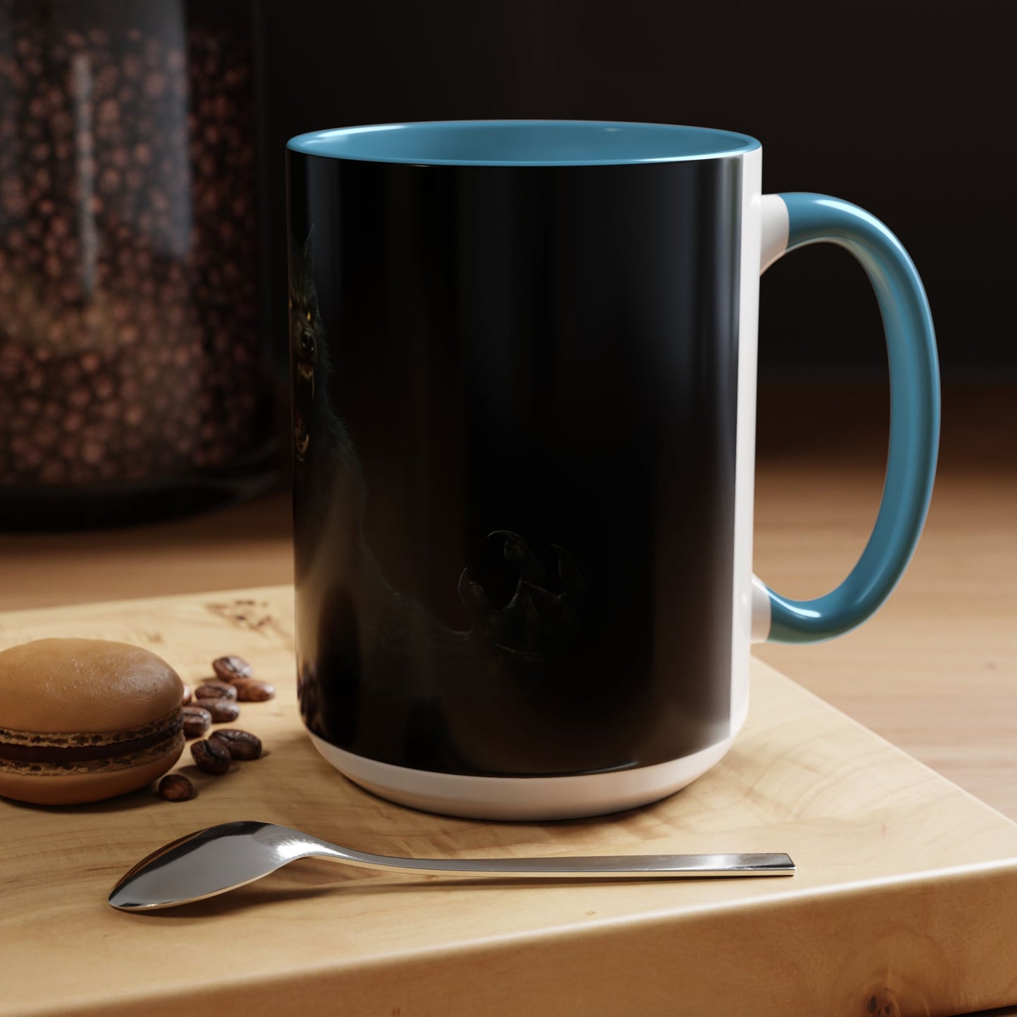 Howling Werewolf Coffee Mug - Perfect Gift for Horror Lovers, Wolf Enthusiasts, Halloween Decor, Unique Drinkware, Gothic Homeware